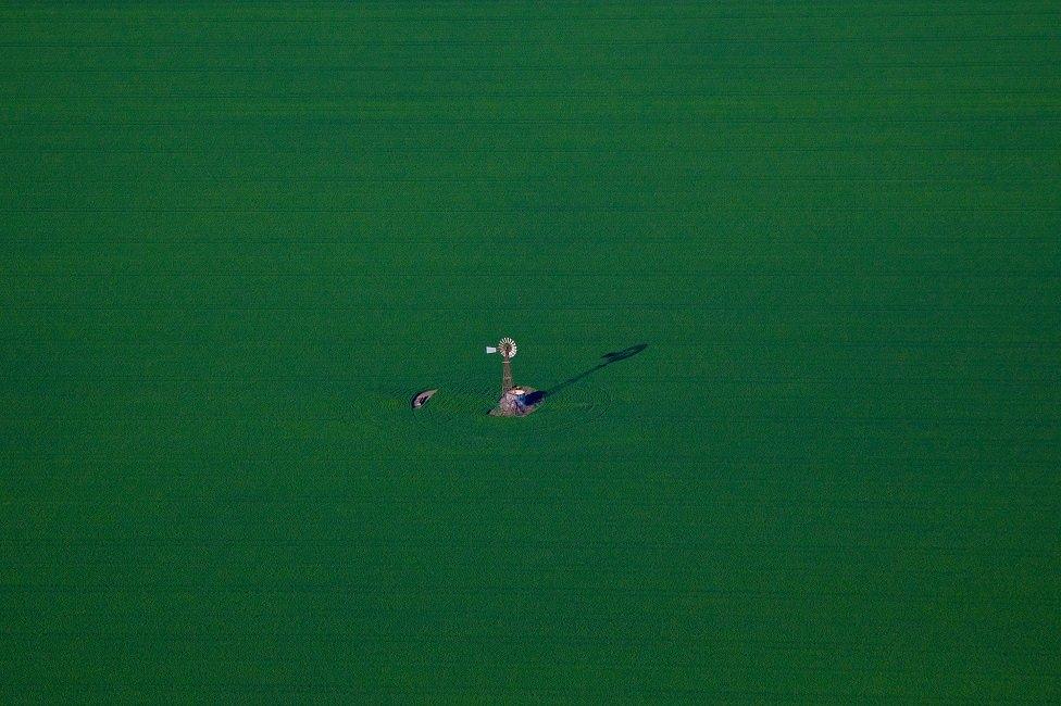 A series of aerial photos capture a rarely seen perspective of Australia's most remote rural areas