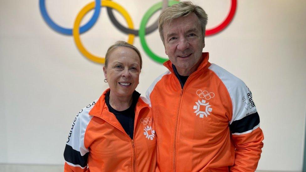 Jayne Torvill and Christopher Dean