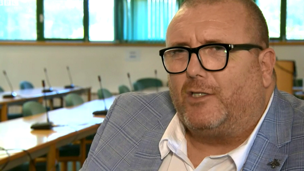 Forest of Dean District Council leader Tim Gwilliam
