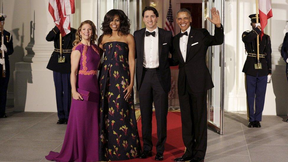 Obamas and Trudeaus