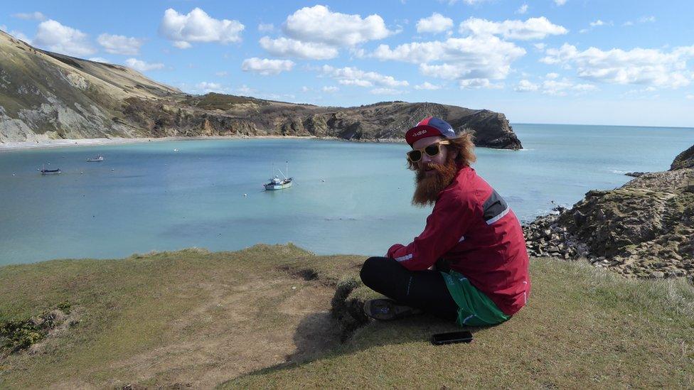 Sean Conway in Dorset