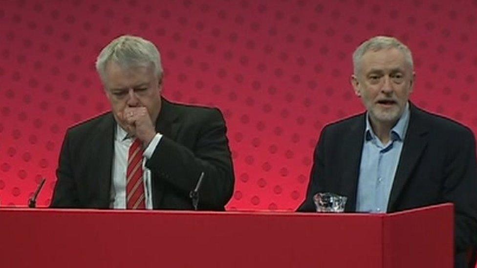 Jeremy Corbyn and Carwyn Jones