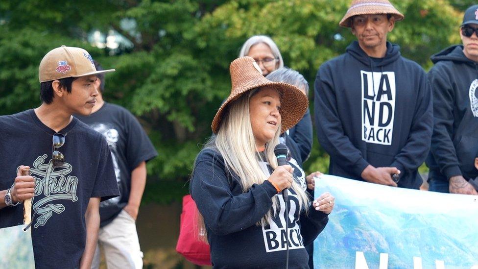 Mellissa Jack outside Supreme Court