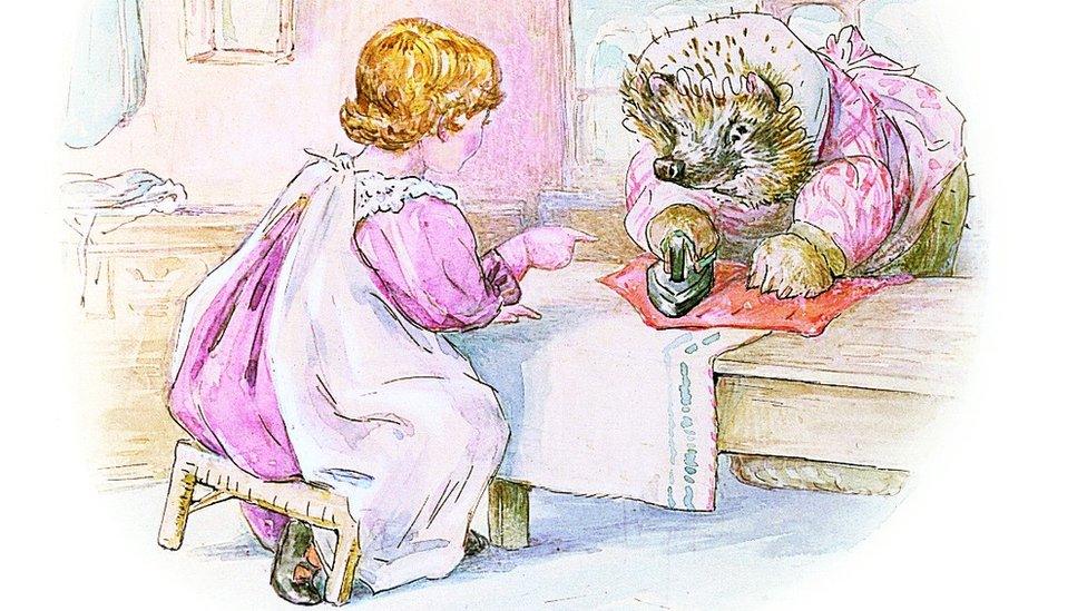 Mrs Tiggy-Winkle illustration