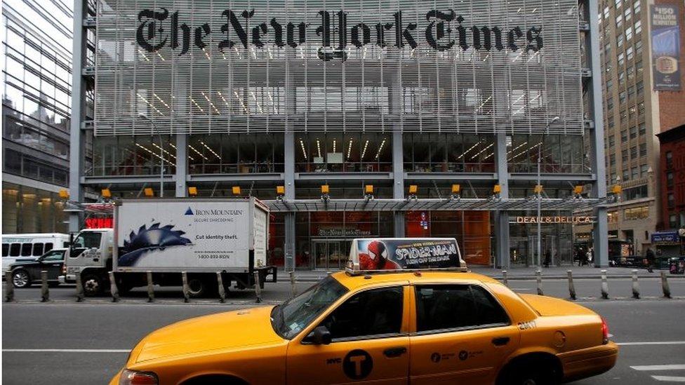 New York Times offices