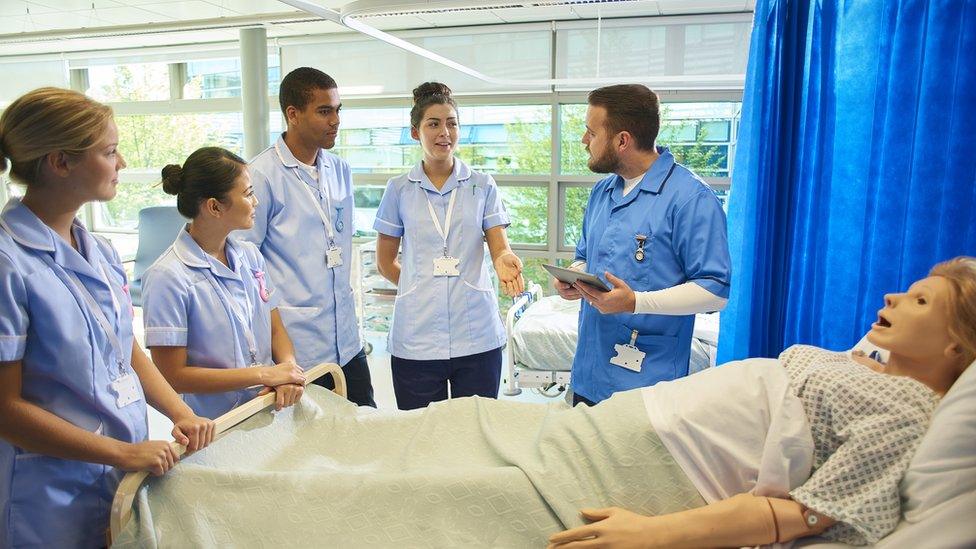 Medical students (stock photo)