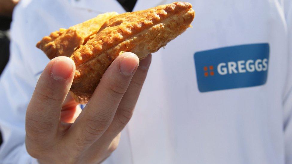 A Greggs pasty