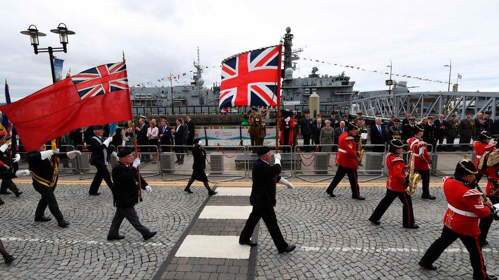 Armed Forces day in Liverpool