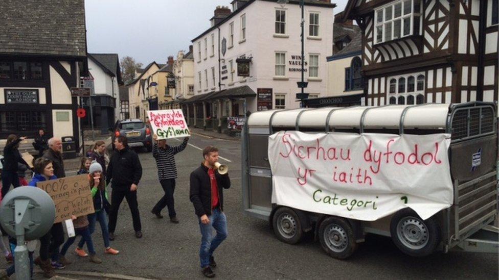 Protestors