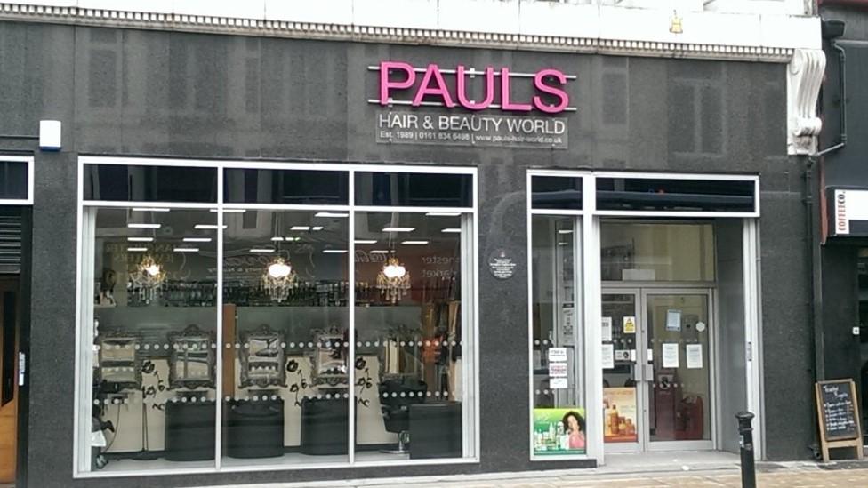 Paul's Hair World in Oldham Street