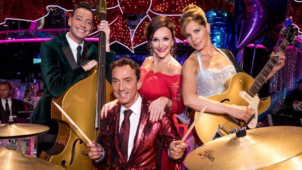 Craig Revel-Horwood, Bruno Tonioli, Shirley Ballas and Dame Darcey Bussell