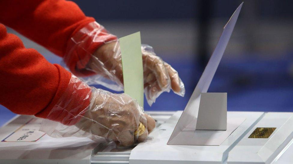 South Korea Hold Its Parliamentary Election Amid The Coronavirus Outbreak