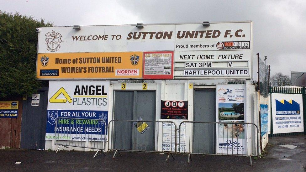 Sutton United ground