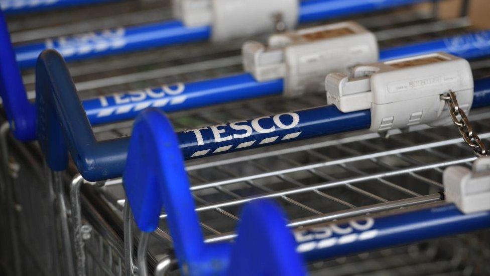 Tesco trollies