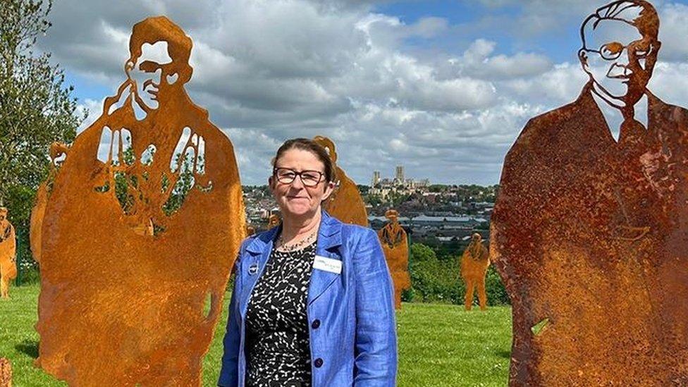 Nicky van der Drift, chief executive of the International Bomber Command Centre