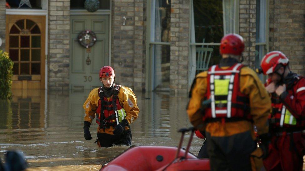 Rescue teams