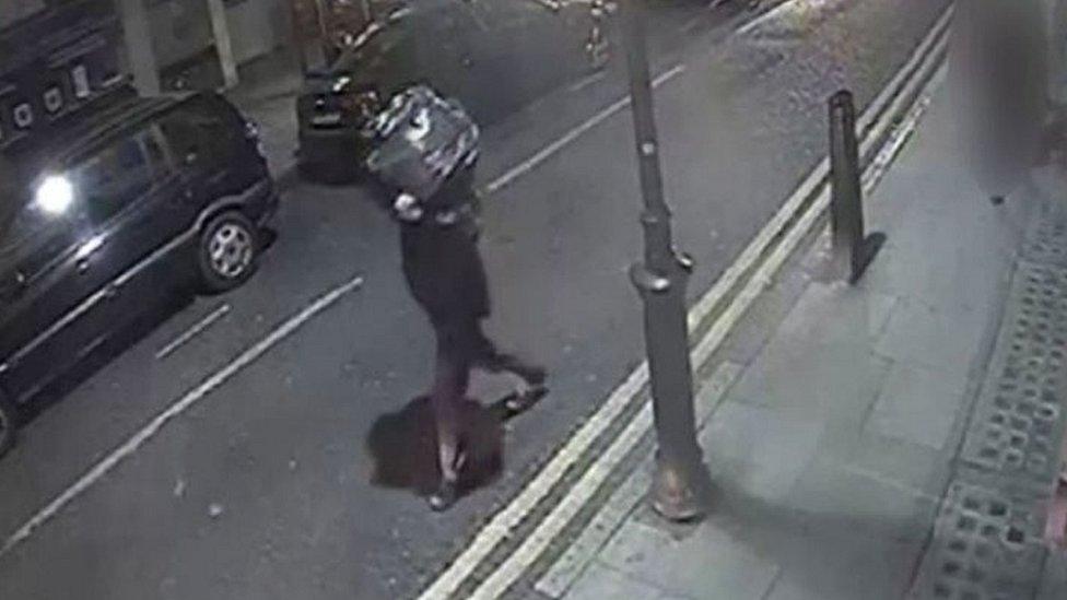 CCTV of Basil