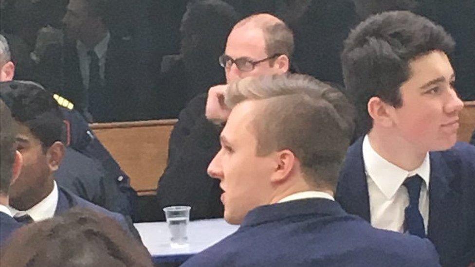 Prince William at John Henry Newman School
