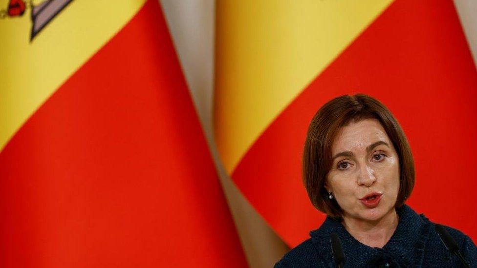 Moldova's President Maia Sandu said the decision to start talks opened a "new page"