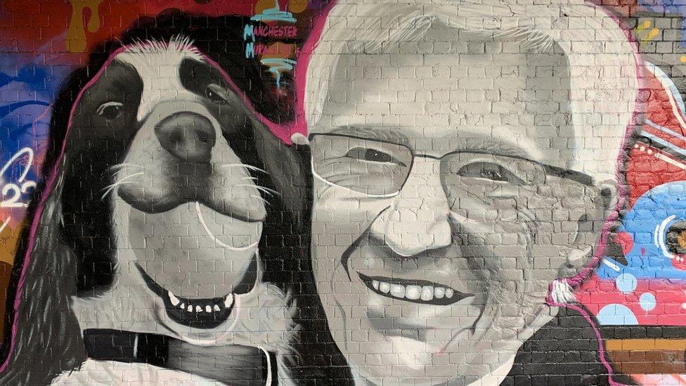 Paul O'Grady mural