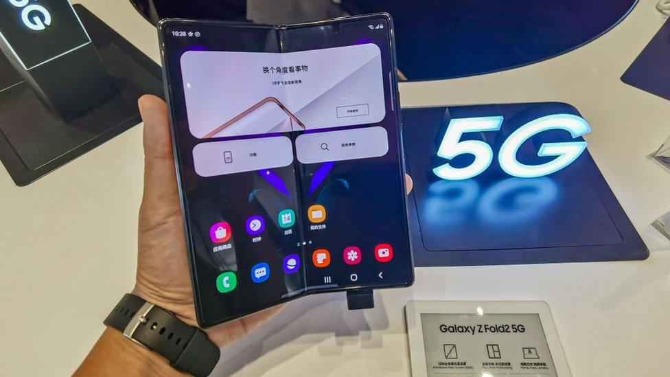 Samsung foldable phone