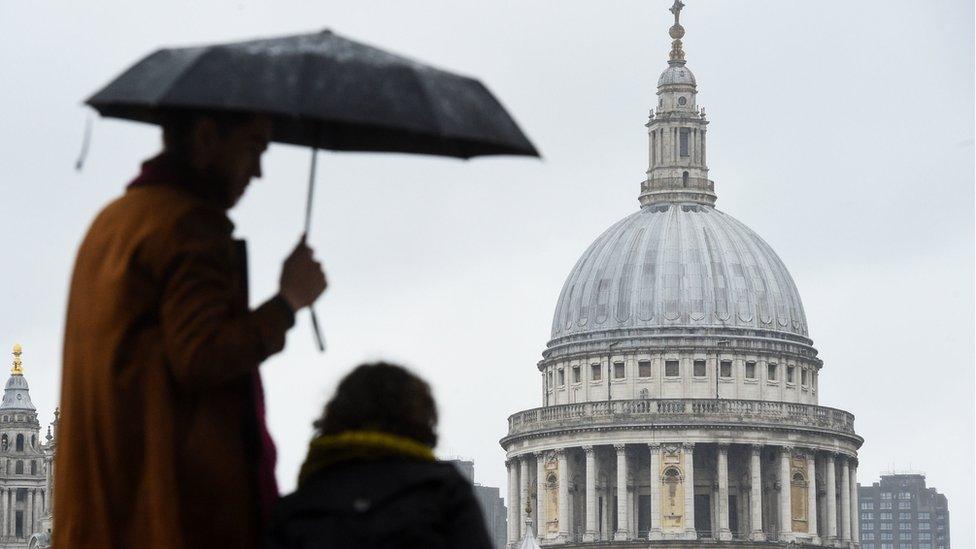 St Paul's Cathedral in central London