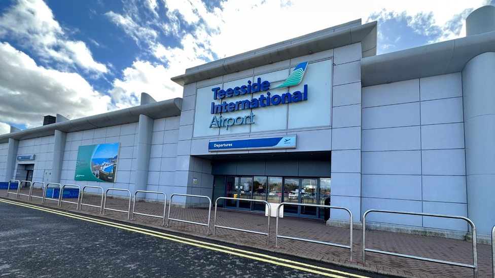 Teesside Airport terminal