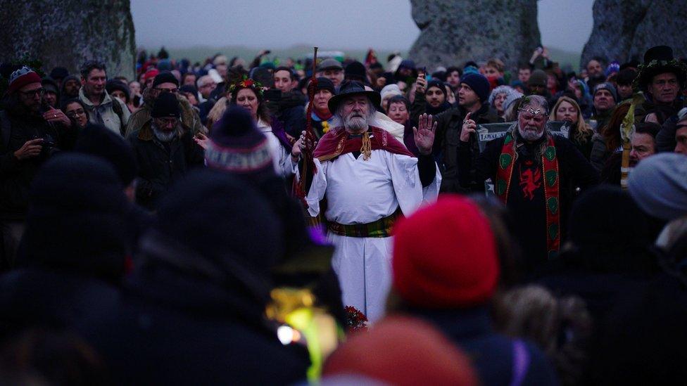 Celebrations at Stonehenge