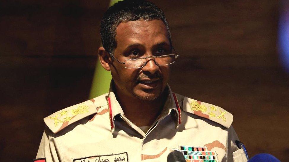 Deputy head of Sudan's sovereign council General Mohamed Hamdan Dagalo