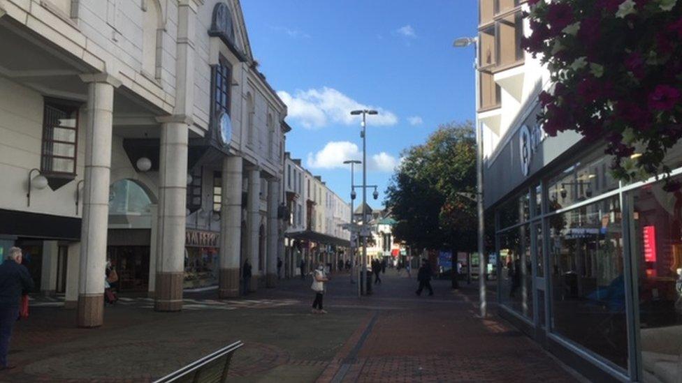 Llanelli town centre