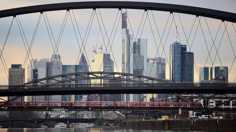 Frankfurt skyline