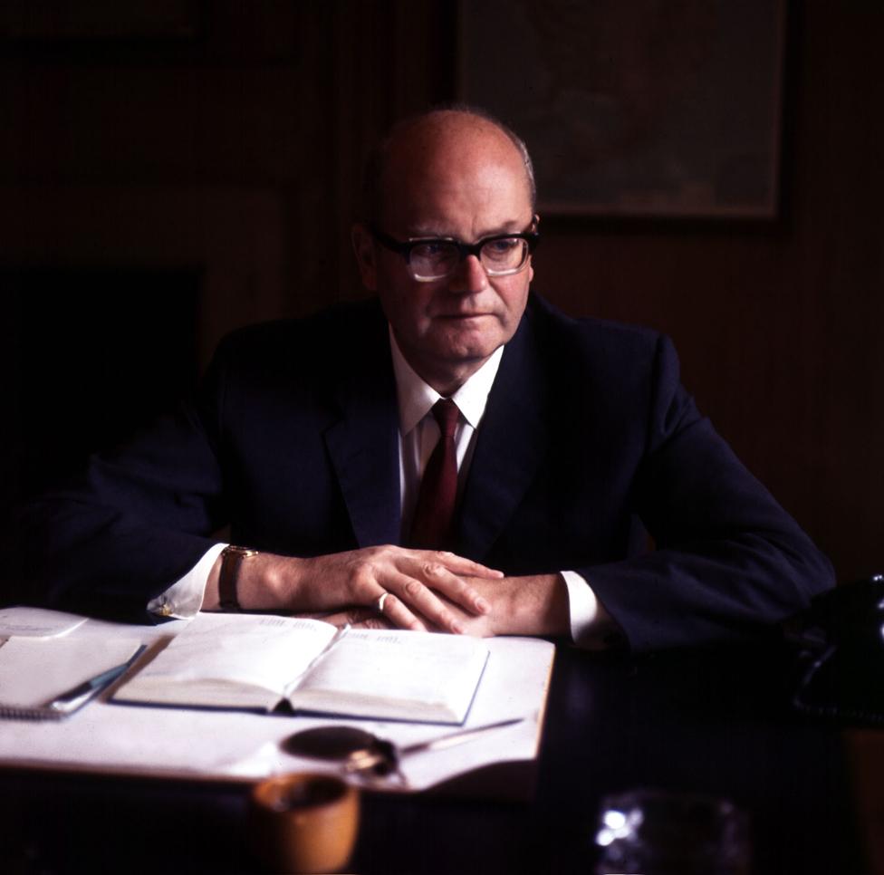 Hugh Greene in 1968