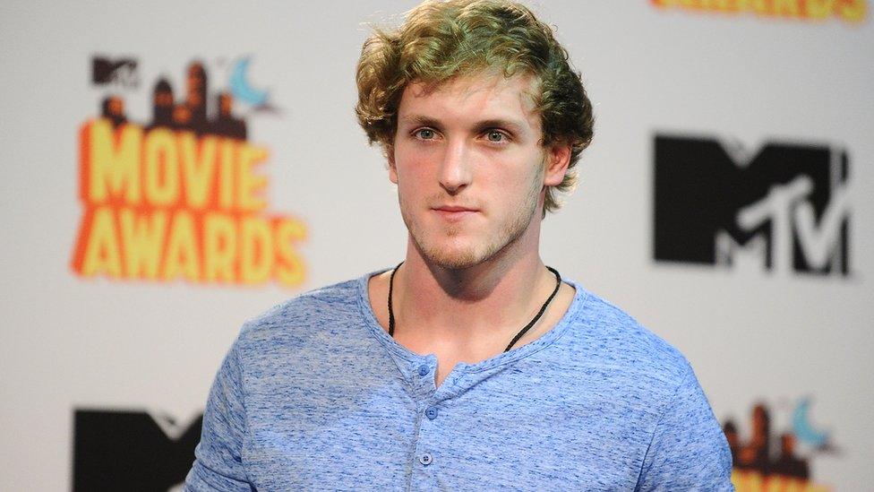 Logan Paul at the MTV Movie Awards