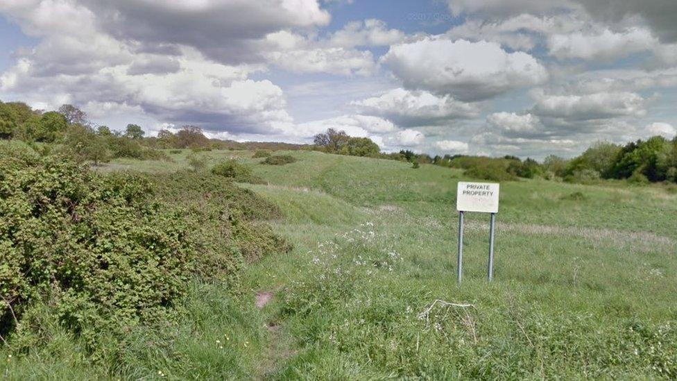 Green space off Pincents Lane in Tilehurst