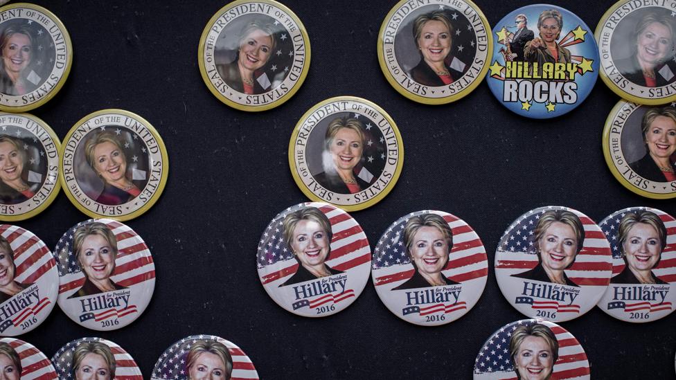 hillary clinton buttons