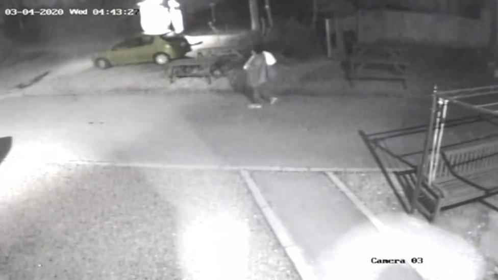 CCTV footage