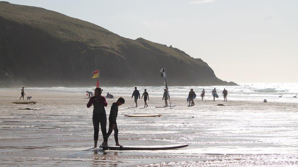 Holywell Bay