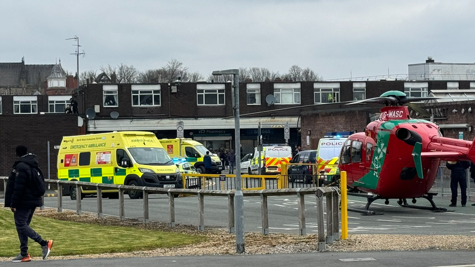 Bury market incident