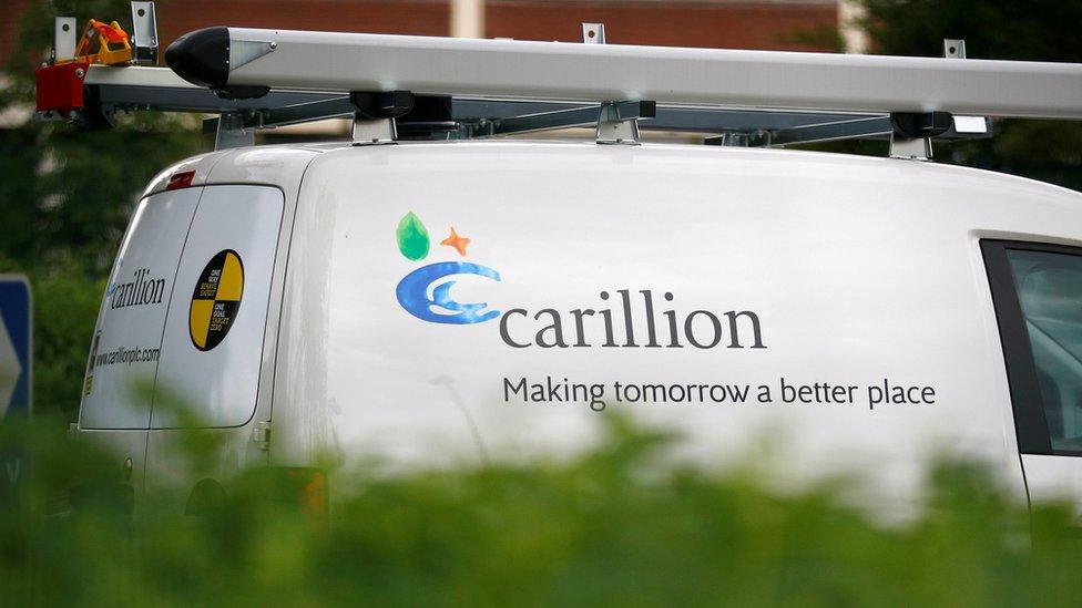 Carillion van