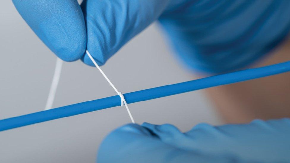 PTFE material.