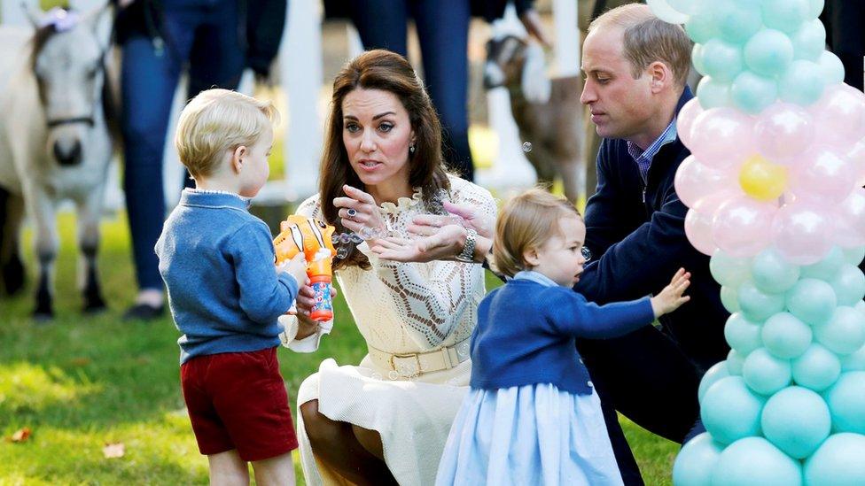 The Cambridges together