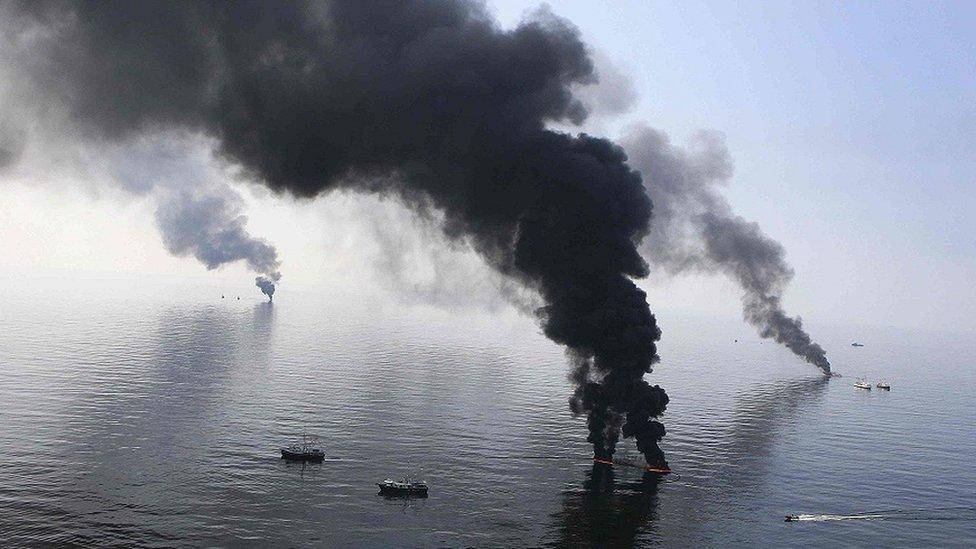 Clear up from 2010 Deepwater Horizon spill