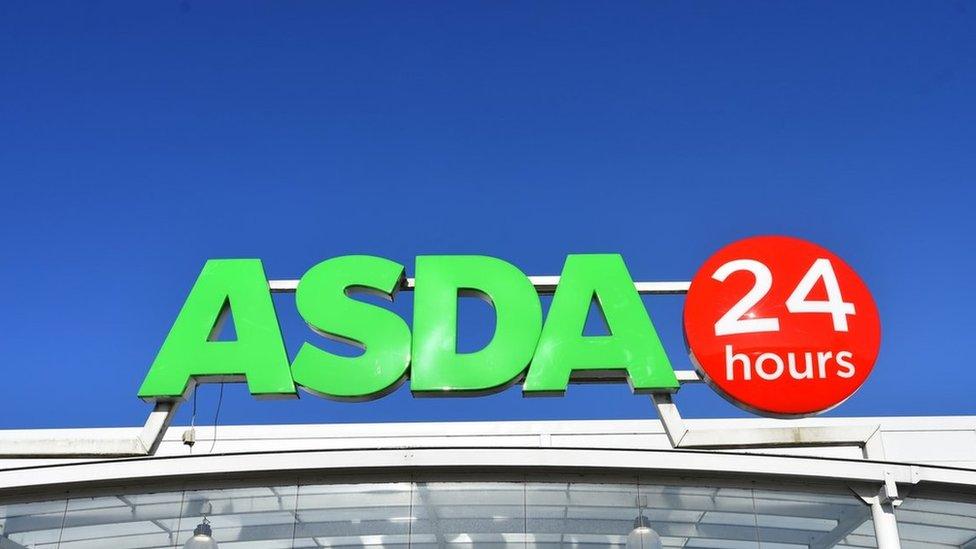 Asda store sign