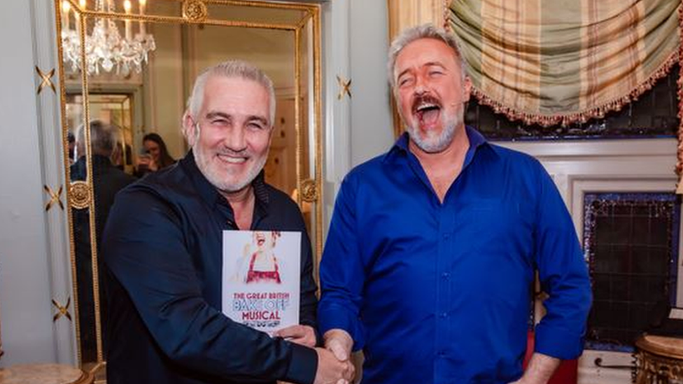 The real Paul Hollywood with John Owen-Jones