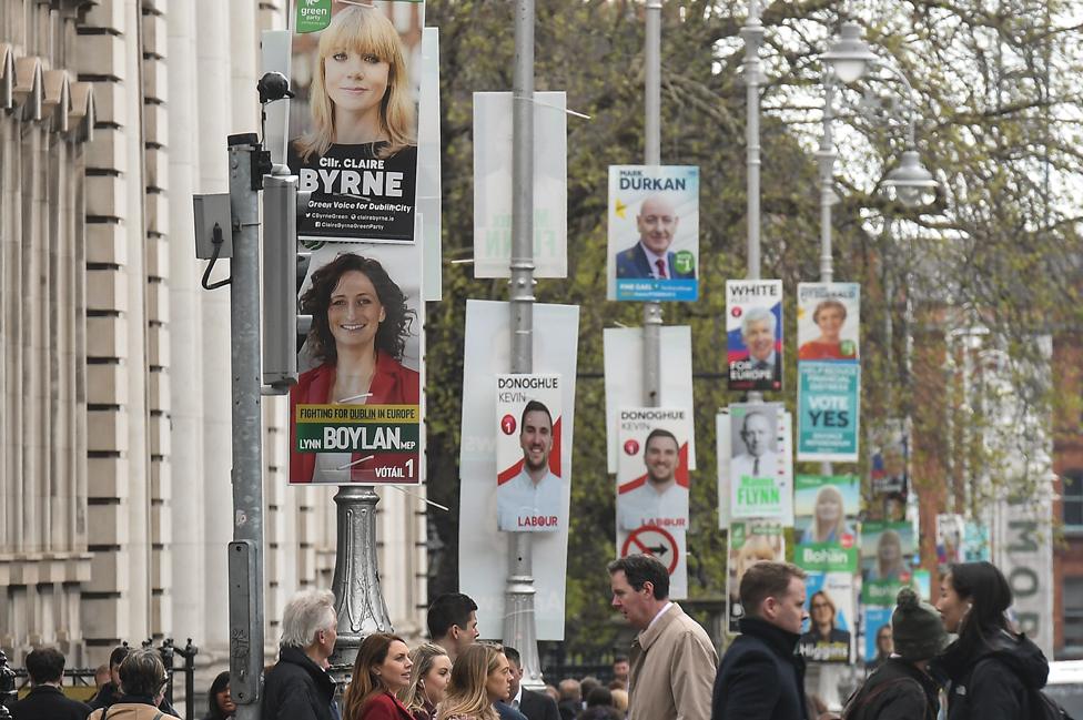 Dublin posters, 7 May 19