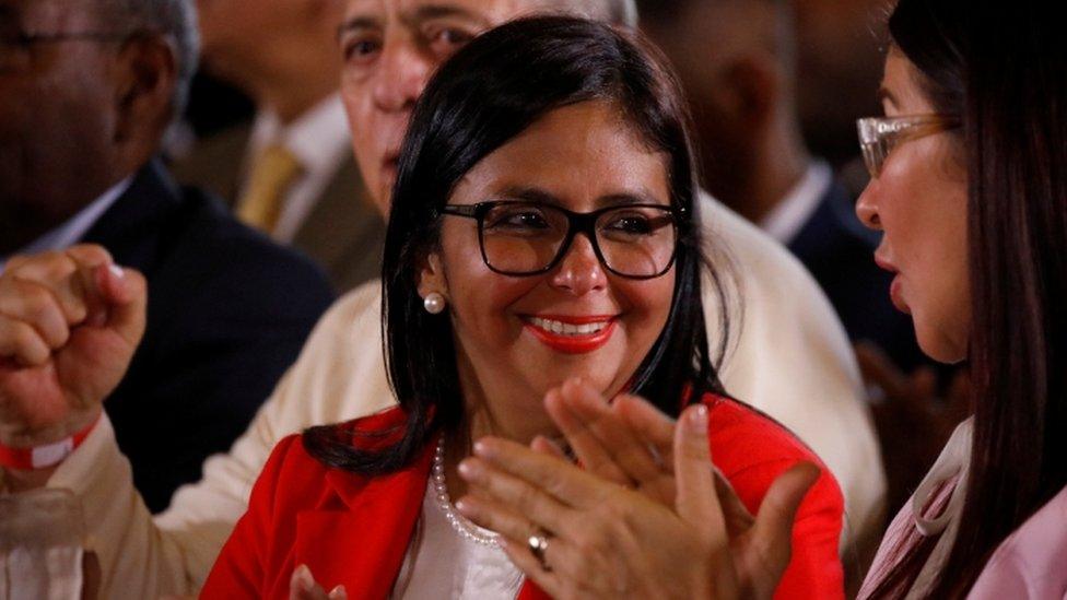 Venezuela's former foreign minister Delcy Rodriguez