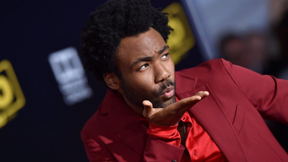 Donald Glover who's stage name is Childish Gambino