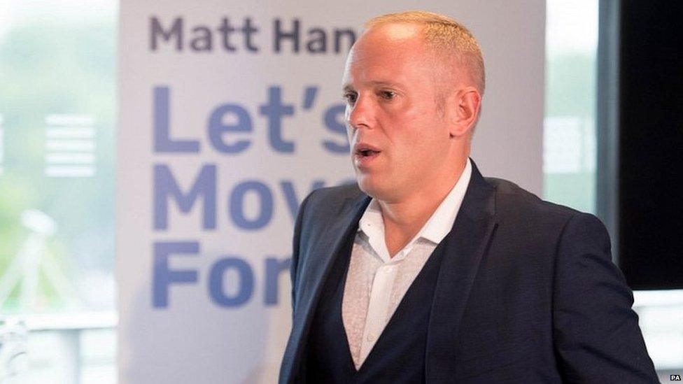 Judge Rinder at the launch of Matt Hancock's leadership campaign