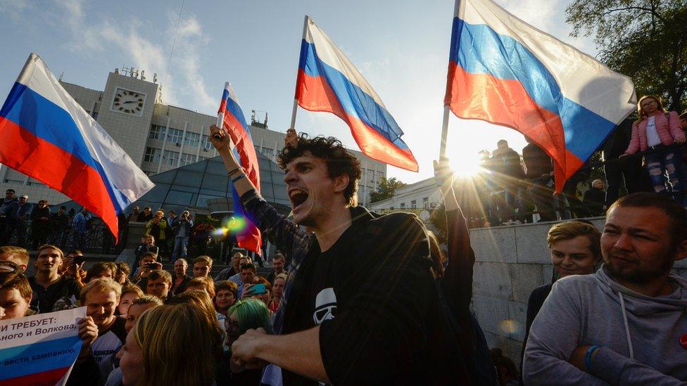 Vladivostok protest