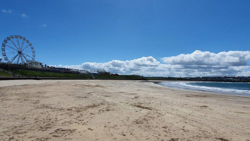 West Strand beach